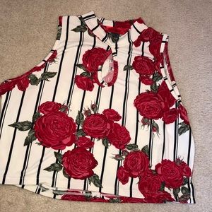 Floral Crop Top